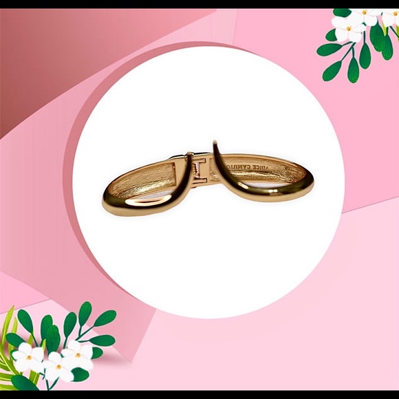 Vince Camuto Double Curve Hinge Bracelet - Picture 2 of 7